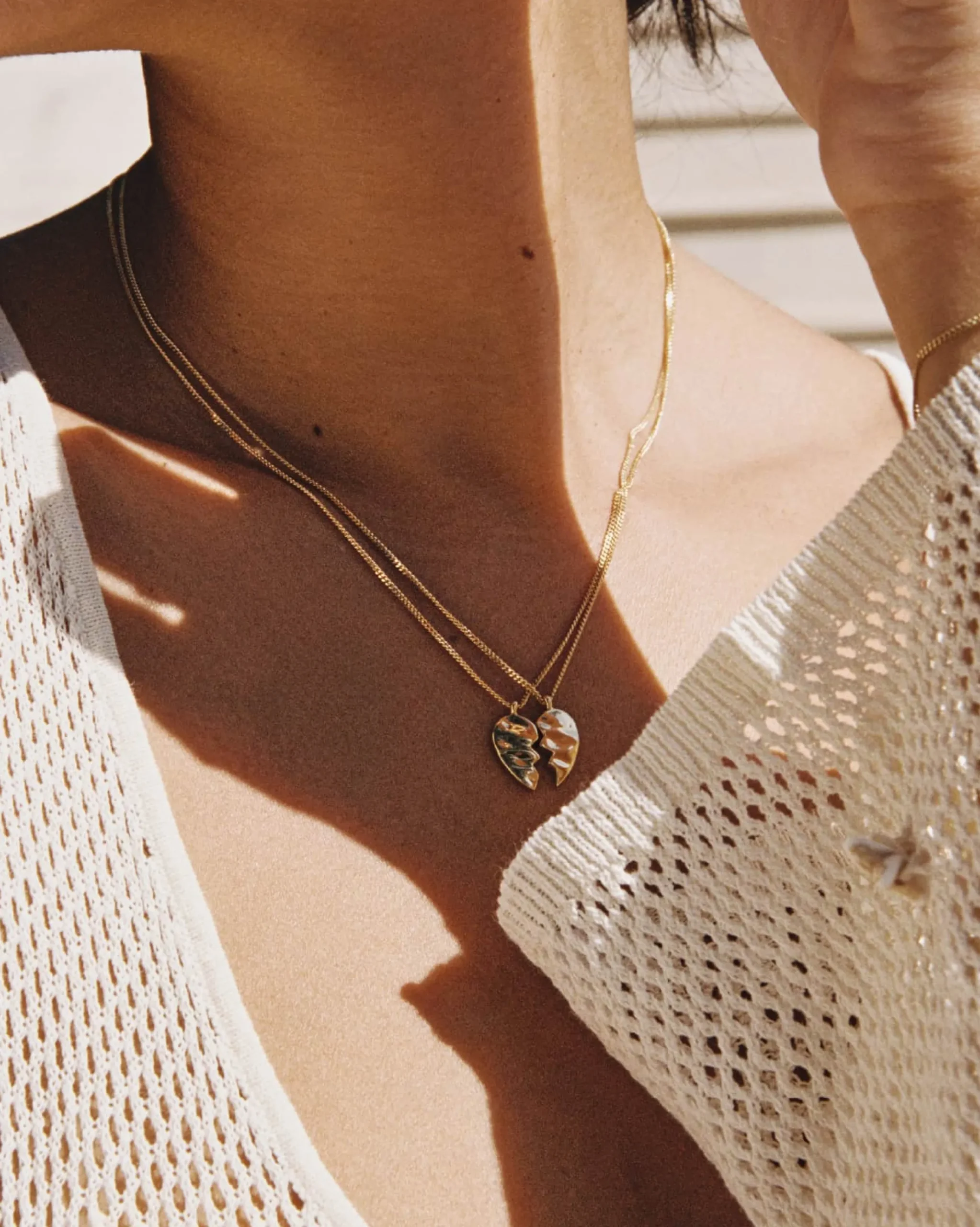 amie_necklace_set_1.webp BRUNA The Label Amie Necklace Set^ Filigraner Schmuck | Charms
