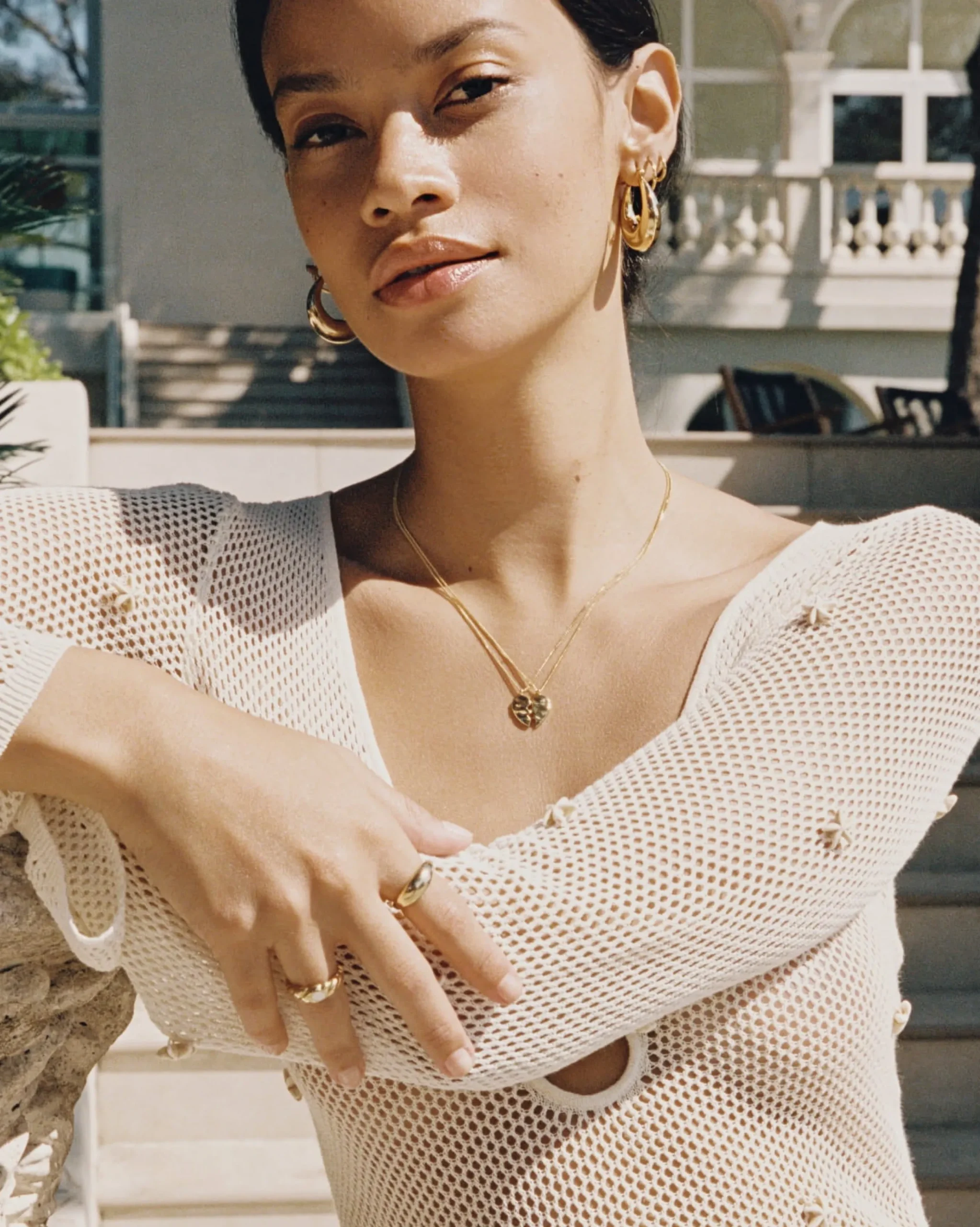 amie_necklace_set_4.webp BRUNA The Label Amie Necklace Set^ Filigraner Schmuck | Charms