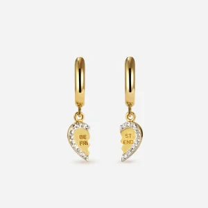 BRUNA The Label Amitié Mini Hoops^ Ohrringe Mit Anhänger | Creolen