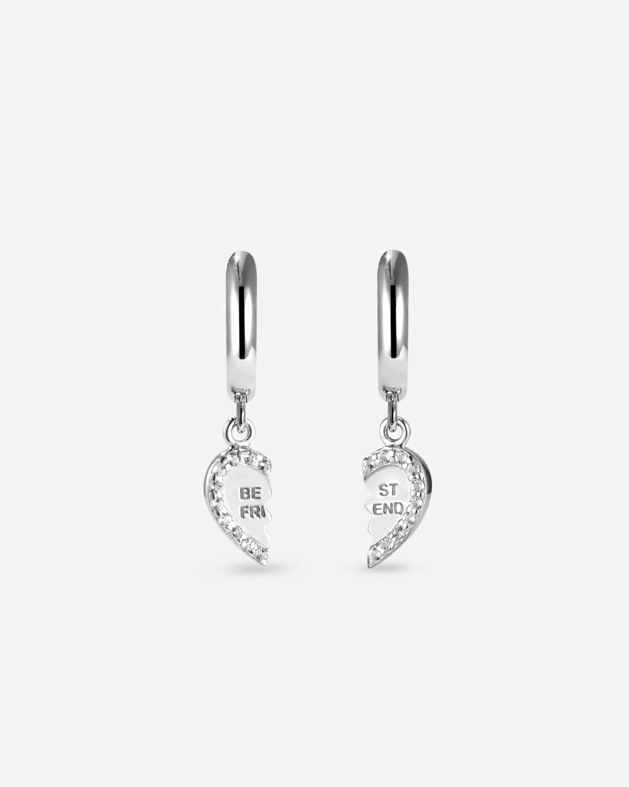 amiti_mini_hoops_1.webp BRUNA The Label Amitié Mini Hoops^ Ohrringe Mit Anhänger | Creolen