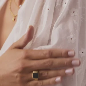 BRUNA The Label Avino Onyx Ring^ Siegel | Edelsteine