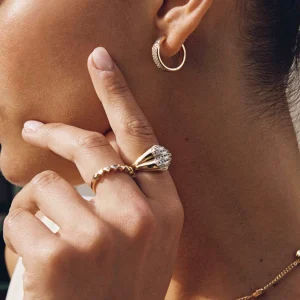 BRUNA The Label Bisous Mini Ring^ Stacking-Ringe