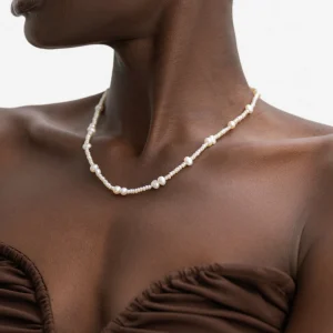 BRUNA The Label Borchia Necklace^ Perlen