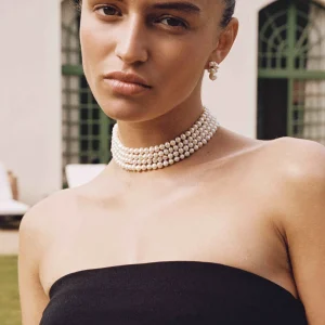 BRUNA The Label Bordeaux Earrings^ Studs | Perlen