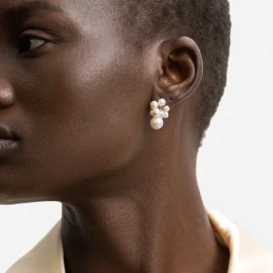 BRUNA The Label Bordeaux Earrings^ Studs | Perlen