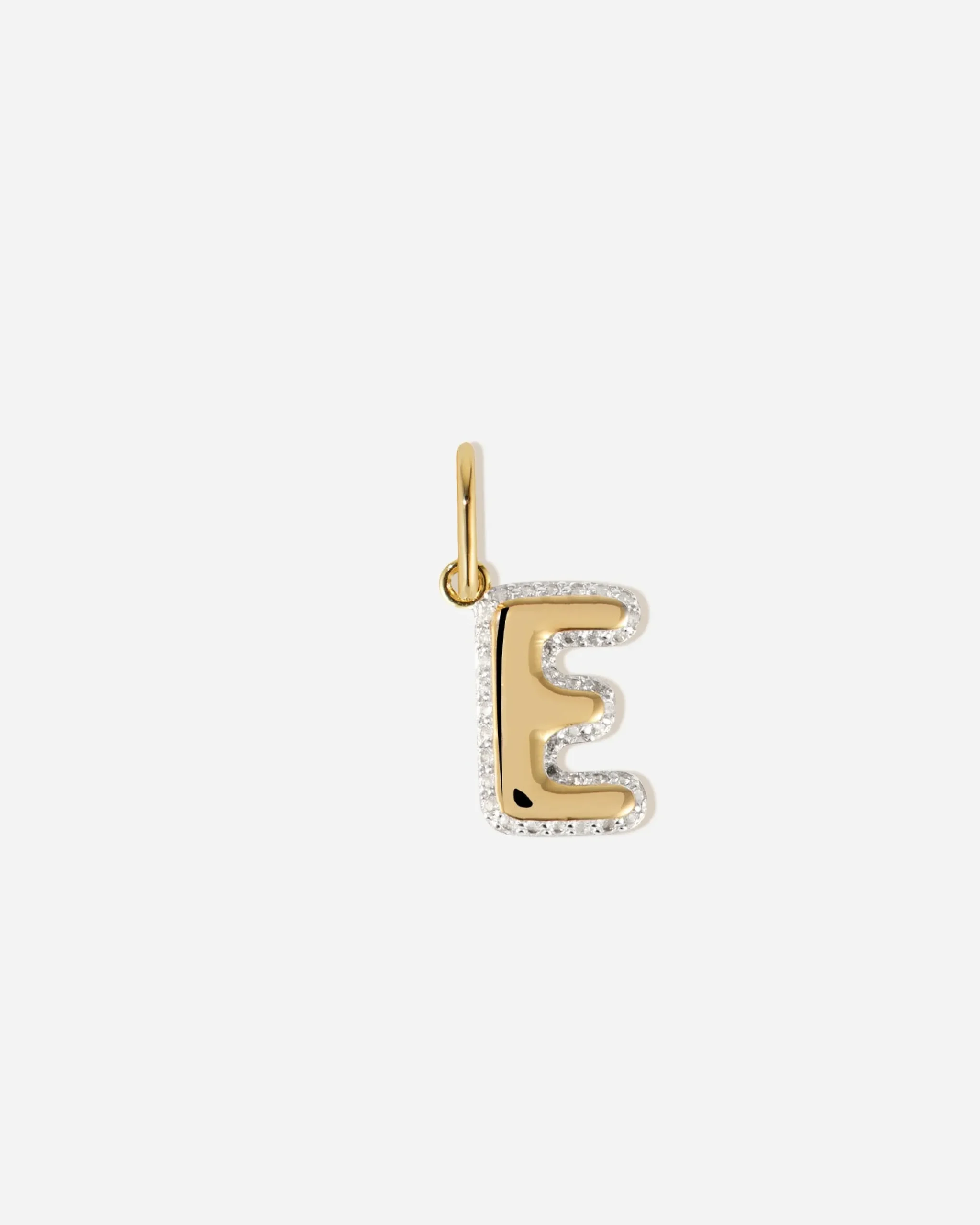 bubble_letter_topaz_charm_2.webp BRUNA The Label Bubble Letter Topaz Charm^ Kettenanhänger | Buchstaben