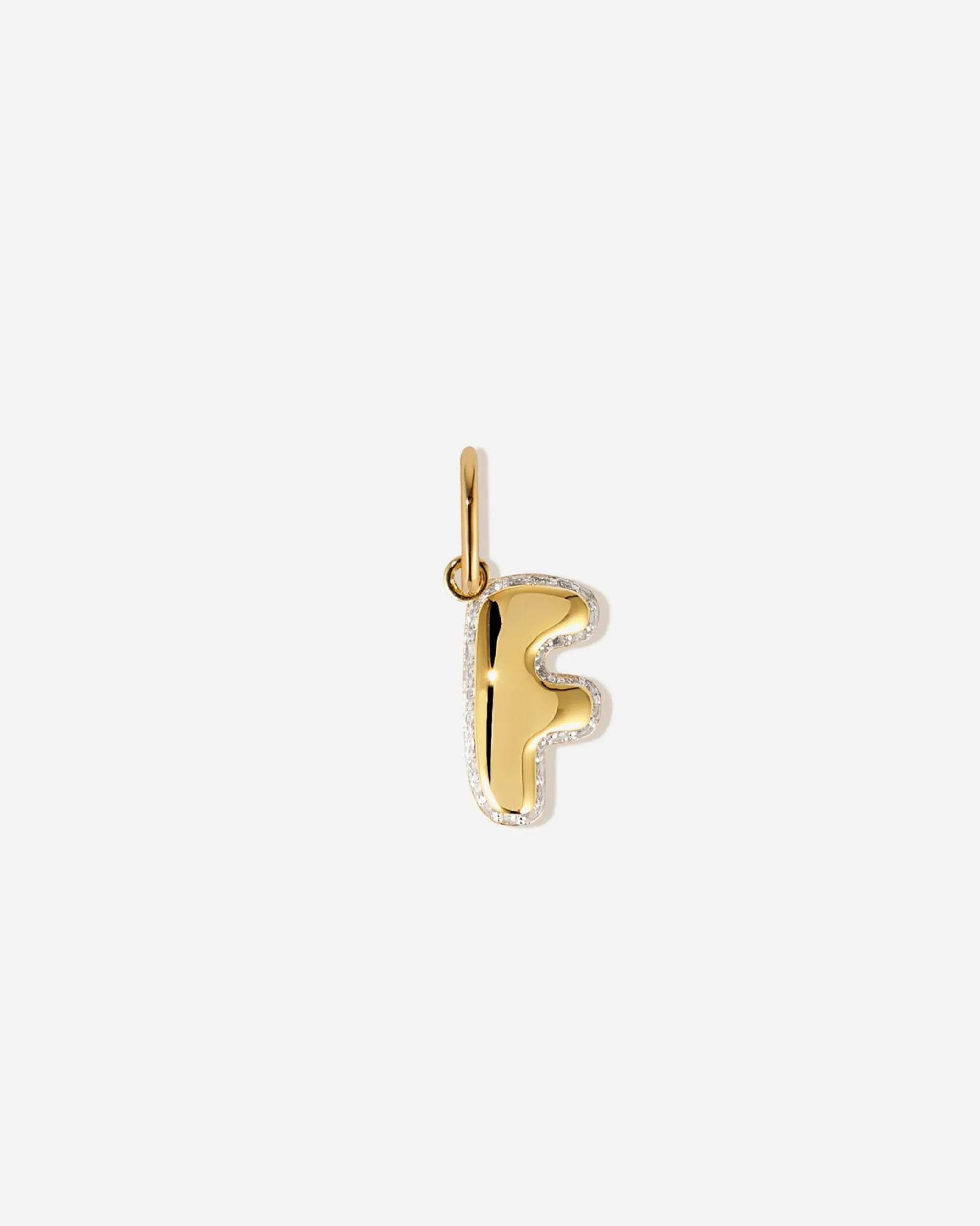 bubble_letter_topaz_charm_4.webp BRUNA The Label Bubble Letter Topaz Charm^ Kettenanhänger | Buchstaben