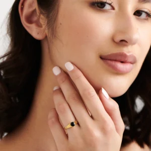 BRUNA The Label Cap-Ferrat Onyx Ring^ Edelsteine | Verlobung