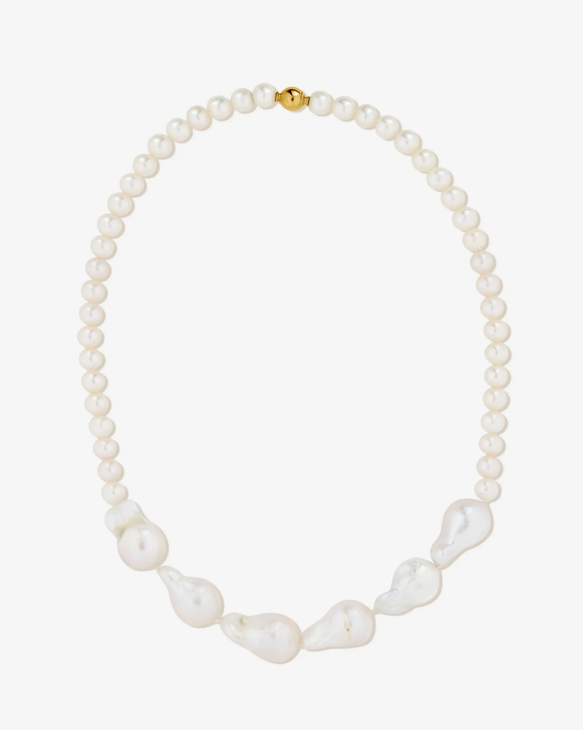 champagne_necklace_1.webp BRUNA The Label Champagne Necklace^ Perlen | Statement