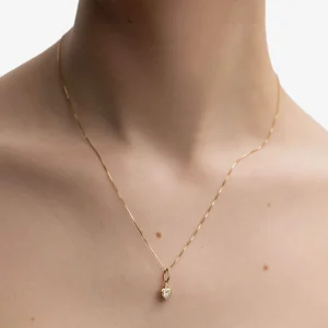 BRUNA The Label Coeur Charm^ Kettenanhänger | Diamantanhänger