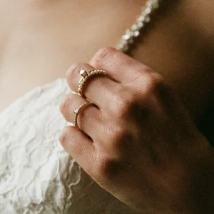 BRUNA The Label Dolce Ring^ Stacking-Ringe | Perlen