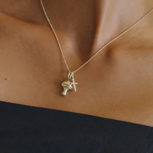 BRUNA The Label Espoir Charm^ Kettenanhänger | Diamantanhänger