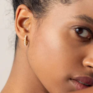 BRUNA The Label Faraglioni Medium Hoops^ Creolen | Perlen
