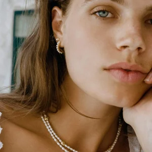 BRUNA The Label Faraglioni Medium Hoops^ Creolen | Perlen