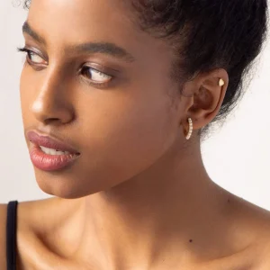 BRUNA The Label Faraglioni Medium Hoops^ Creolen | Perlen