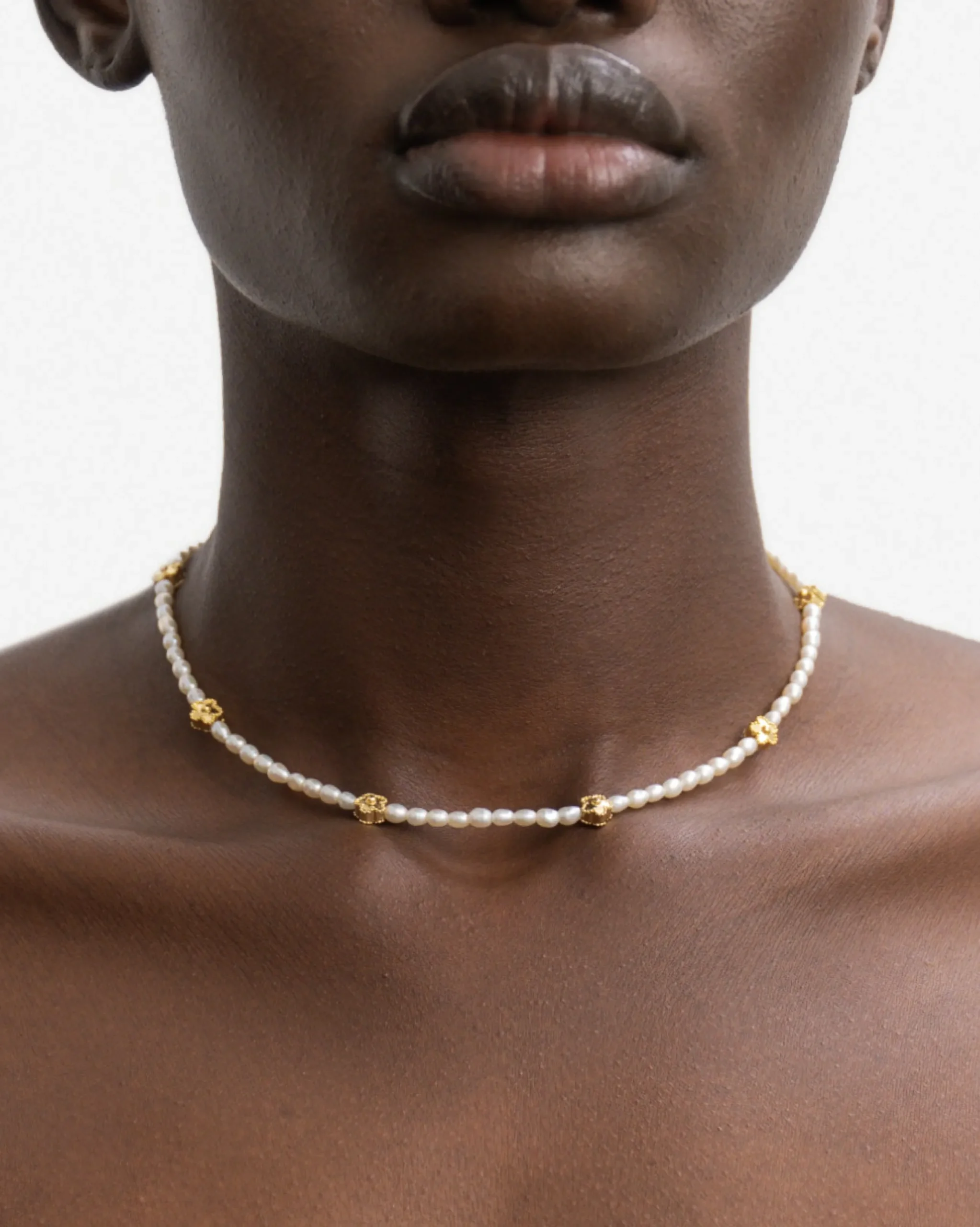 fiore_choker_1.webp BRUNA The Label Fiore Choker^ Perlen | Choker