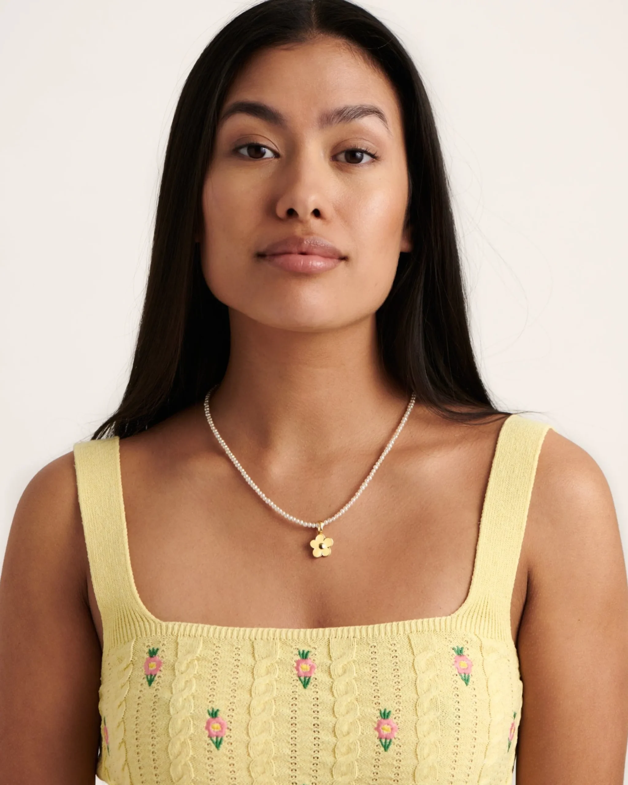 fleur_charm_buttermilk_3.webp BRUNA The Label Fleur Charm Buttermilk^ Kettenanhänger