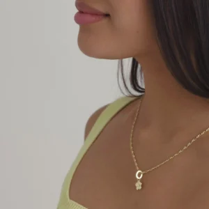BRUNA The Label Fleur Small Charm^ Kettenanhänger | Ohrringe