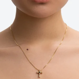 BRUNA The Label Fortuna Onyx Necklace^ Filigrane Ketten
