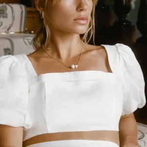 BRUNA The Label Lacona Hoops^ Ohrringe Mit Anhänger