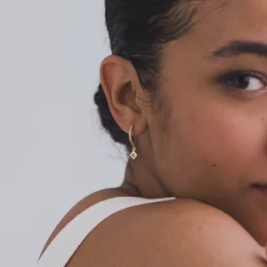 BRUNA The Label Lacona Hoops^ Ohrringe Mit Anhänger