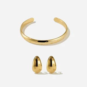 BRUNA The Label Logo Set^ Statement-Schmuck
