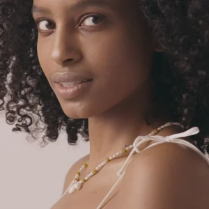 BRUNA The Label Mare Necklace^ Bunt | Perlen