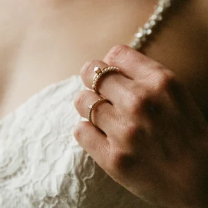 BRUNA The Label Marino Ring^ Stacking-Ringe | Perlen
