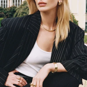 BRUNA The Label Merida Topaz Hoops^ Creolen