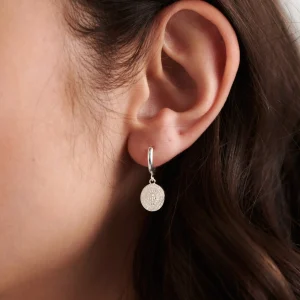 BRUNA The Label Milos Mini Hoops^ Ohrringe Mit Anhänger | Creolen