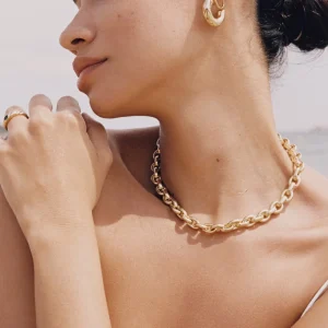 BRUNA The Label Mimosa Medium Hoops^ Creolen