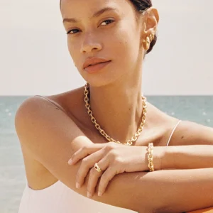 BRUNA The Label Mimosa Medium Hoops^ Creolen