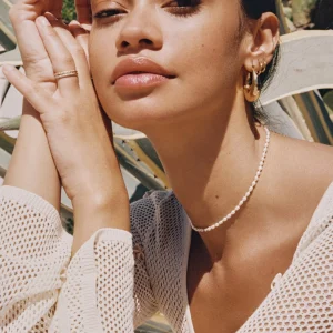 BRUNA The Label Mimosa Small Hoops^ Creolen