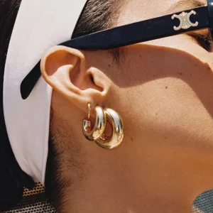 BRUNA The Label Mimosa Small Hoops^ Creolen