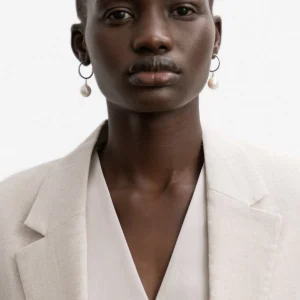 BRUNA The Label Monaco Hoops^ Ohrringe Mit Anhänger | Creolen