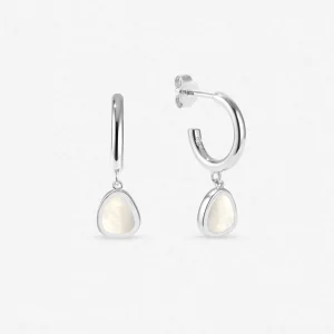 BRUNA The Label Ohana Pearl Mini Hoops^ Perlen | Ohrringe Mit Anhänger