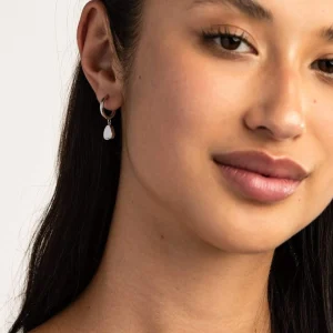 BRUNA The Label Ohana Pearl Mini Hoops^ Perlen | Ohrringe Mit Anhänger