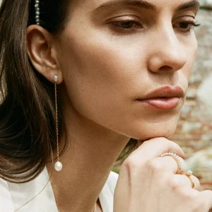 BRUNA The Label Paloma Long Earrings^ Drop | Perlen