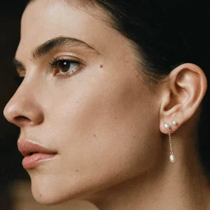 BRUNA The Label Paloma Short Earrings^ Drop | Perlen