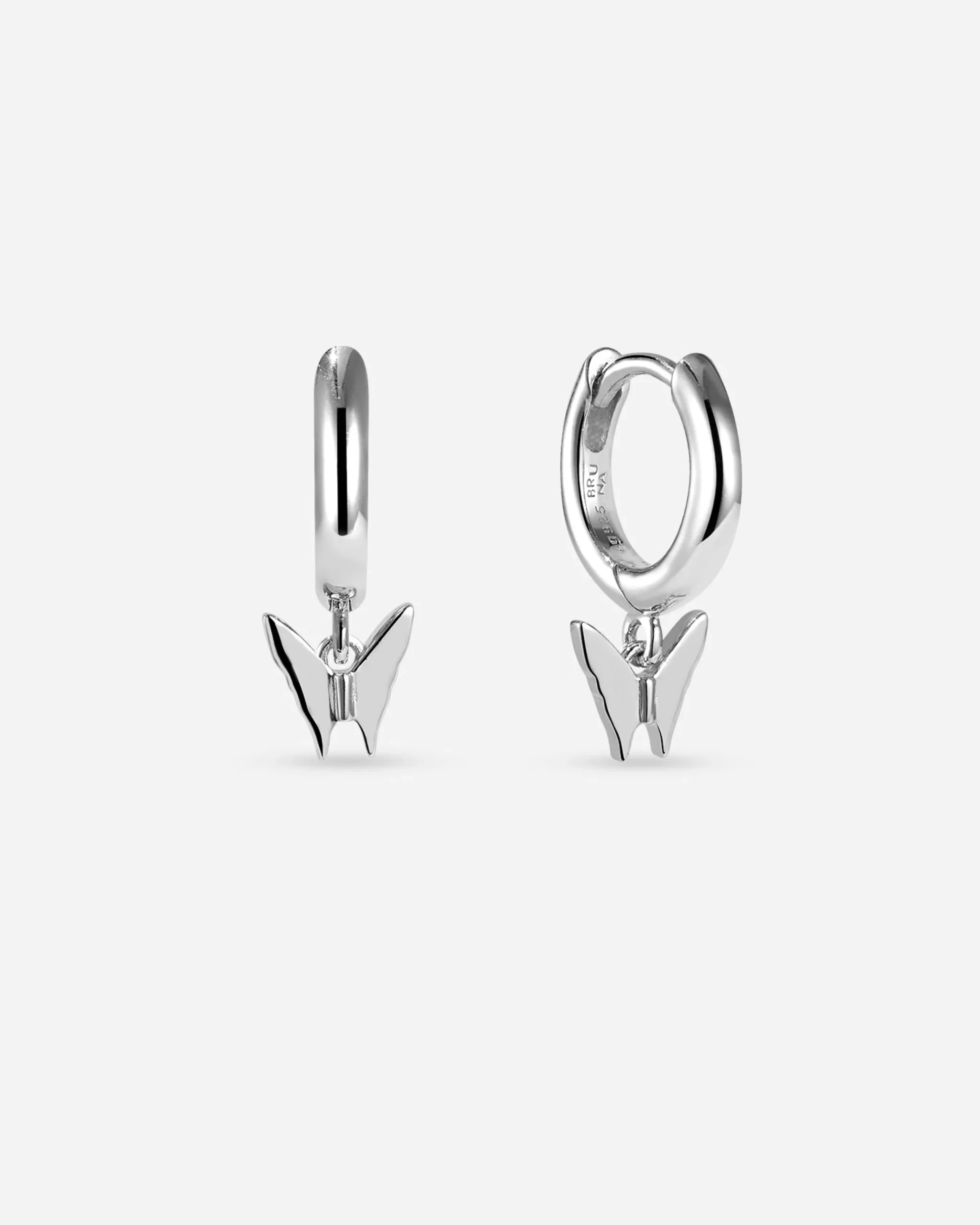papillon_mini_hoops_7.webp BRUNA The Label Papillon Mini Hoops^ Ohrringe Mit Anhänger | Creolen