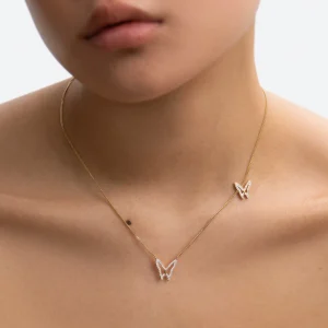 BRUNA The Label Papillon Necklace^ Charms | Filigrane Ketten