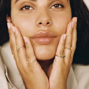 BRUNA The Label Rivoli Ring^ Stacking-Ringe | Perlen