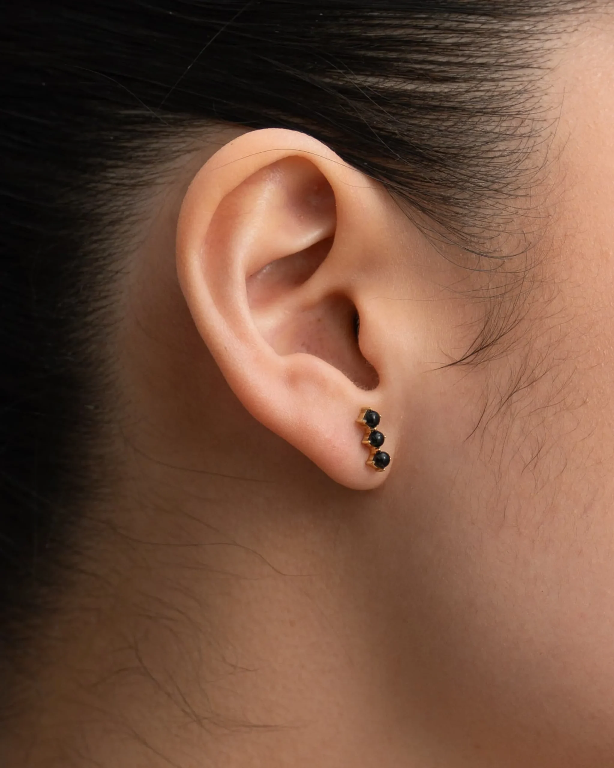 rochelle_onyx_earrings_2.webp BRUNA The Label Rochelle Onyx Earrings^ Studs