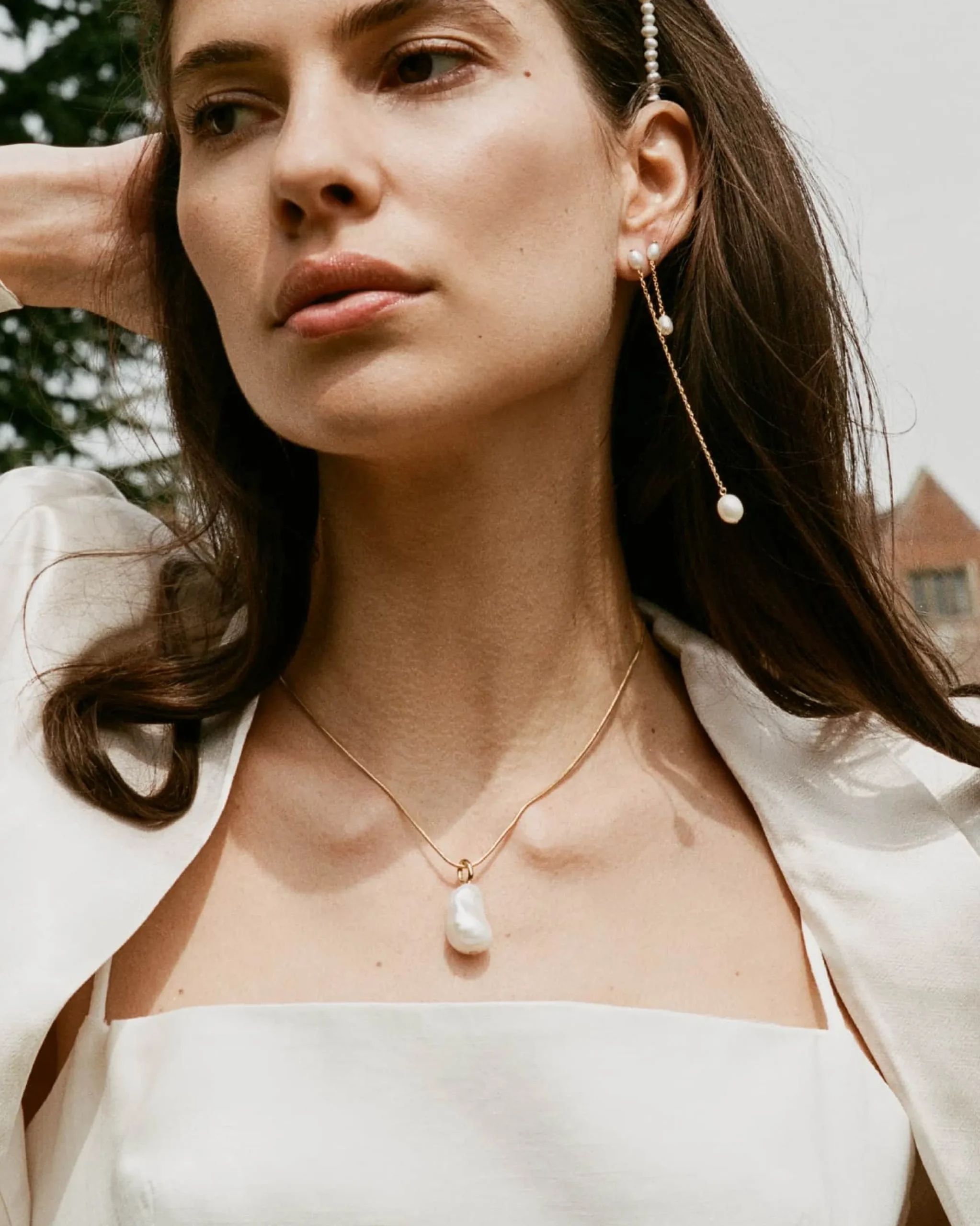 rocher_necklace_4.webp BRUNA The Label Rocher Necklace^ Charms | Perlen