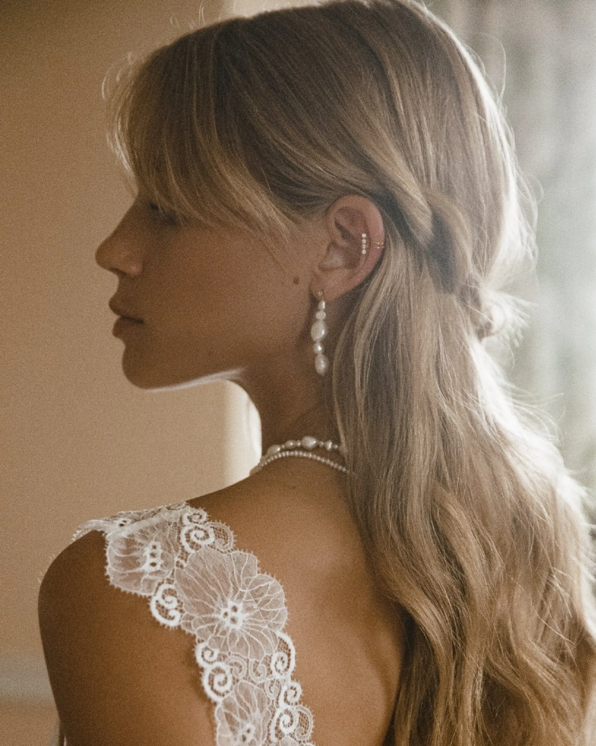 ruby_pearl_earcuff_1.webp BRUNA The Label Ruby Pearl Earcuff^ Earcuffs