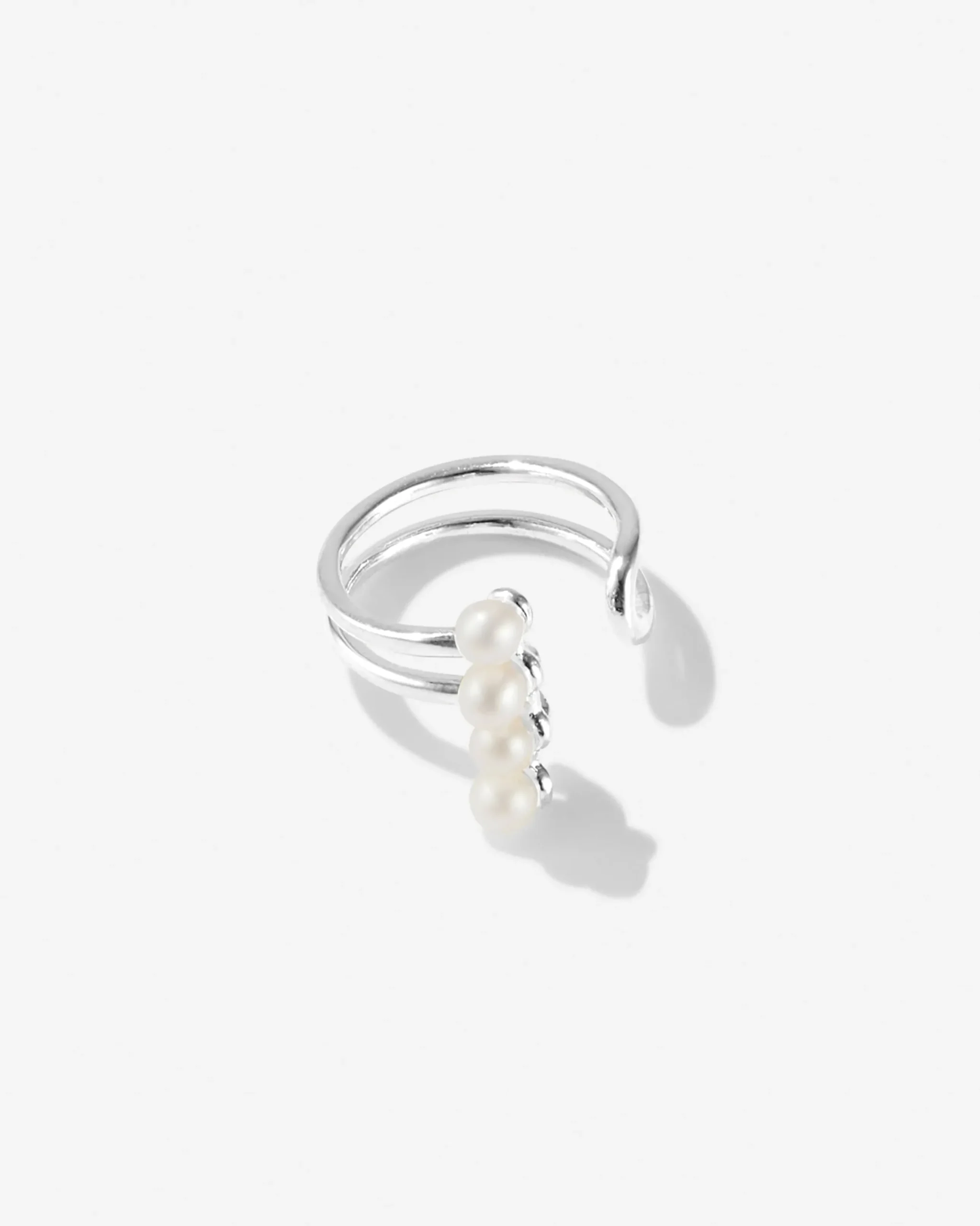 ruby_pearl_earcuff_4.webp BRUNA The Label Ruby Pearl Earcuff^ Earcuffs