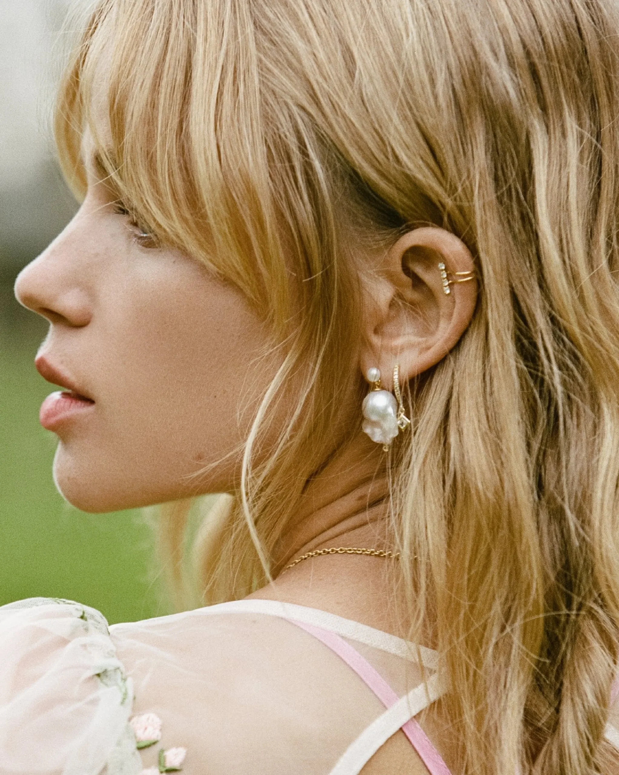 ruby_topaz_earcuff_3.webp BRUNA The Label Ruby Topaz Earcuff^ Earcuffs