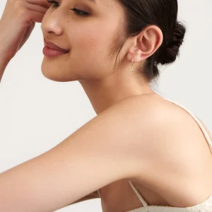 BRUNA The Label Sanremo Hoops^ Ohrringe Mit Anhänger | Creolen