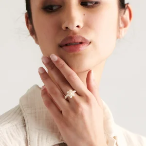 BRUNA The Label Santorin Ring^ Perlen | Statement