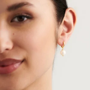 BRUNA The Label Sevilla Hoops^ Ohrringe Mit Anhänger | Creolen